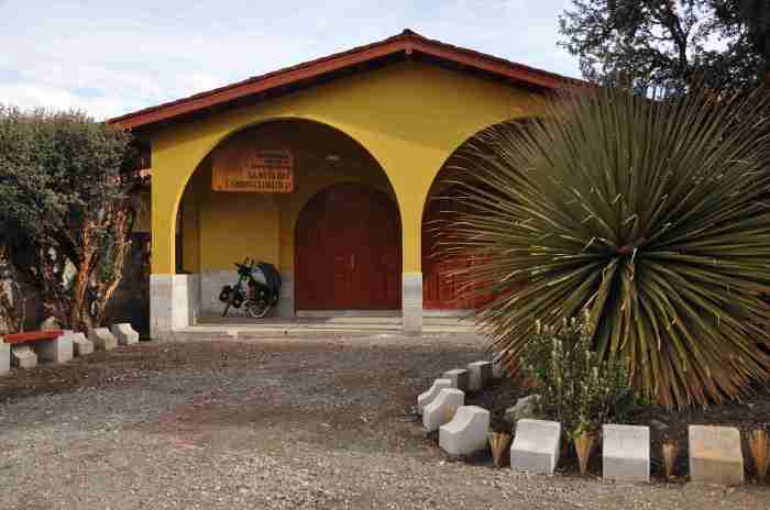 Klimawandelmuseum bei der Nationalparkstation Carpa