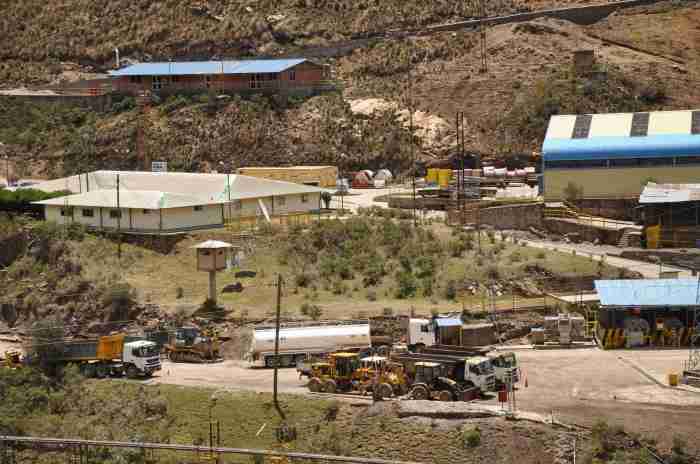 Mine vor Huallanca
